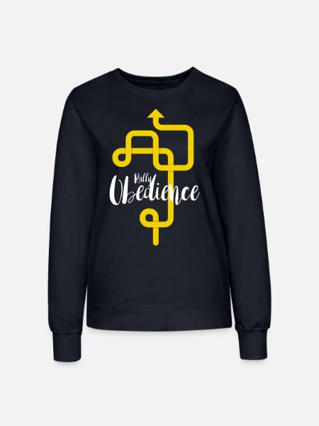 Rally Obedience - Frauen Sweatshirt - Navy