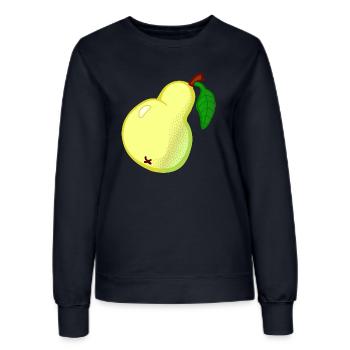 PEAR - PEAR sont sacrément GEIL - Sweat Femme - marine - Devant - AI Model Female 172 light (172cm)
