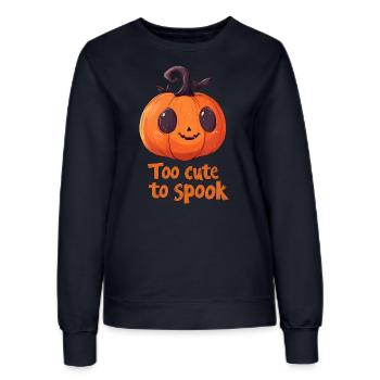 Trop mignon pour faire peur - Sweat Femme - marine - Devant - AI Model Female 172 light (172cm)