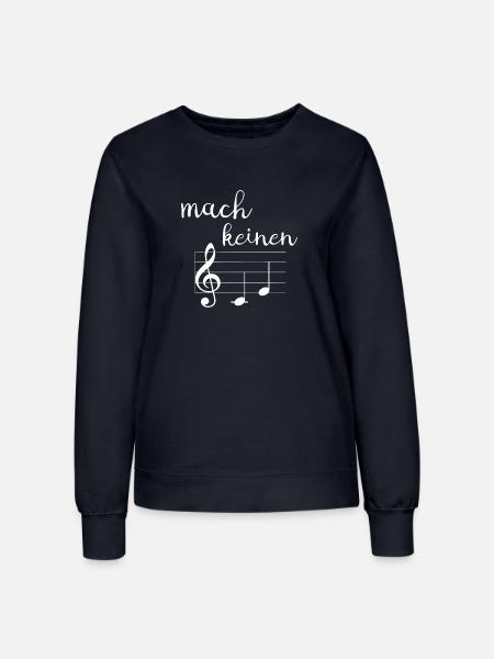mach keinen terz - Frauen Sweatshirt - Navy