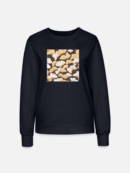 Ginkgo - Frauen Sweatshirt - Navy