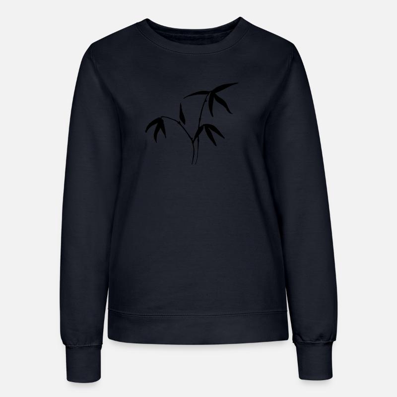 Bambus - Frauen Sweatshirt - Navy