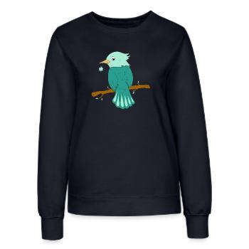 Lucky charm - Women’s Sweatshirt - french navy - Front - AI Model Female 172 light (172cm)