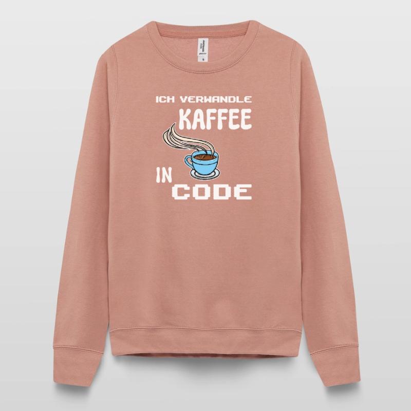 Developer Computerfreak Statement Coden Skripting Frauen Sweatshirt
