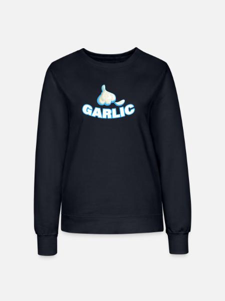 GARLIC - Frauen Sweatshirt - Navy