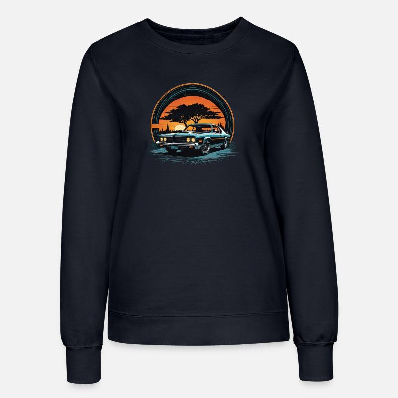 car_01 - Women’s Sweatshirt - french navy