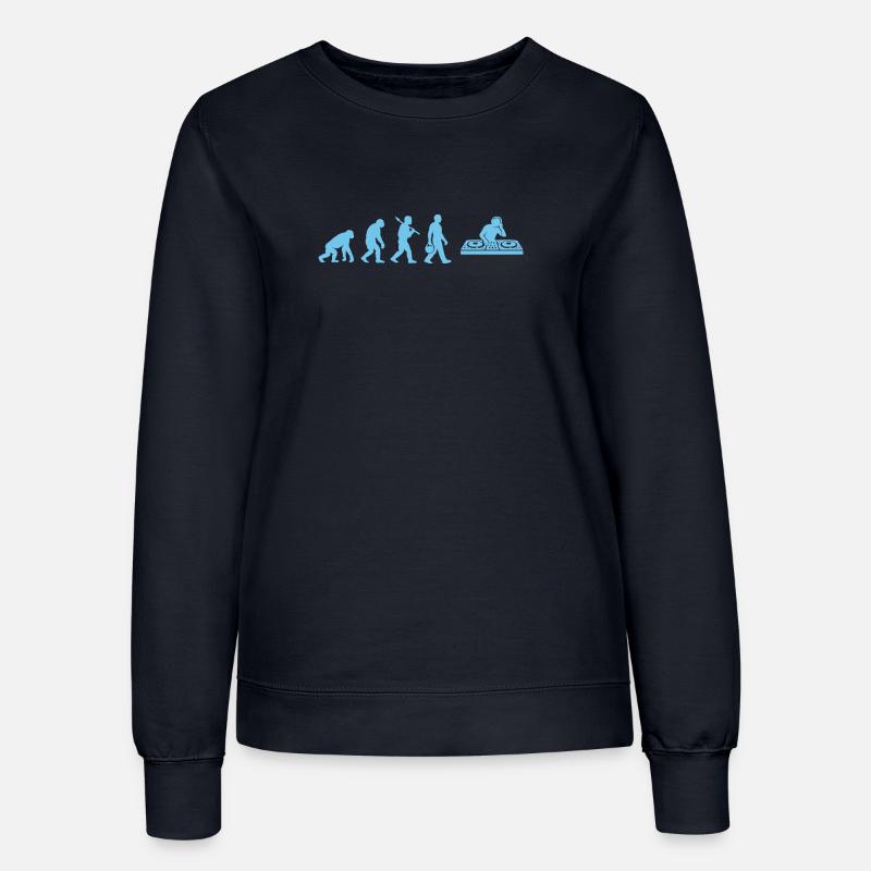 Evolution DJ Groove - Women’s Sweatshirt - french navy
