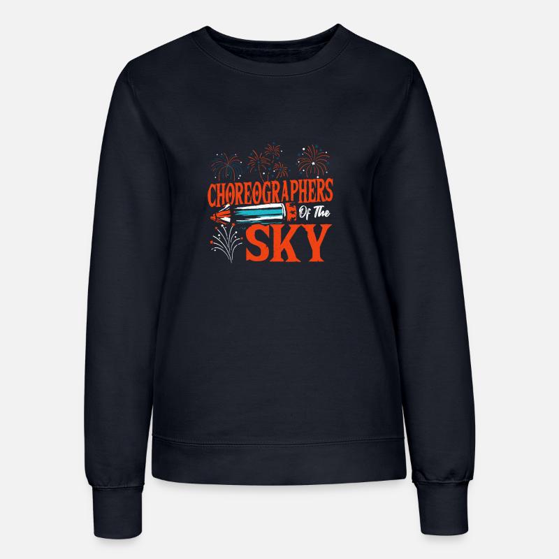 Fireworks Fire Marshal Pyro Crew - Women’s Sweatshirt - french navy