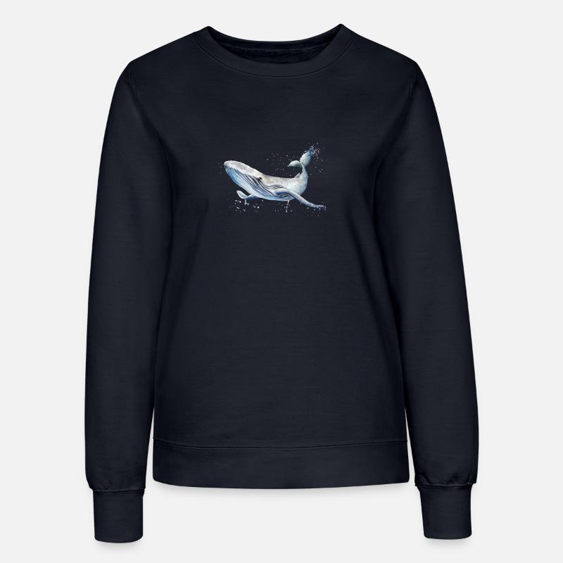 Wal - Frauen Sweatshirt - Navy