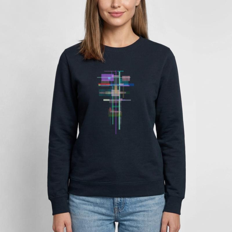 Pattern Abstract - Space Architecture Women’s Sweatshirt