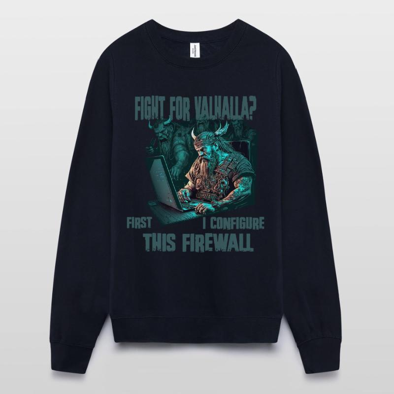 Firewall first Wikinger programmierer Frauen Sweatshirt