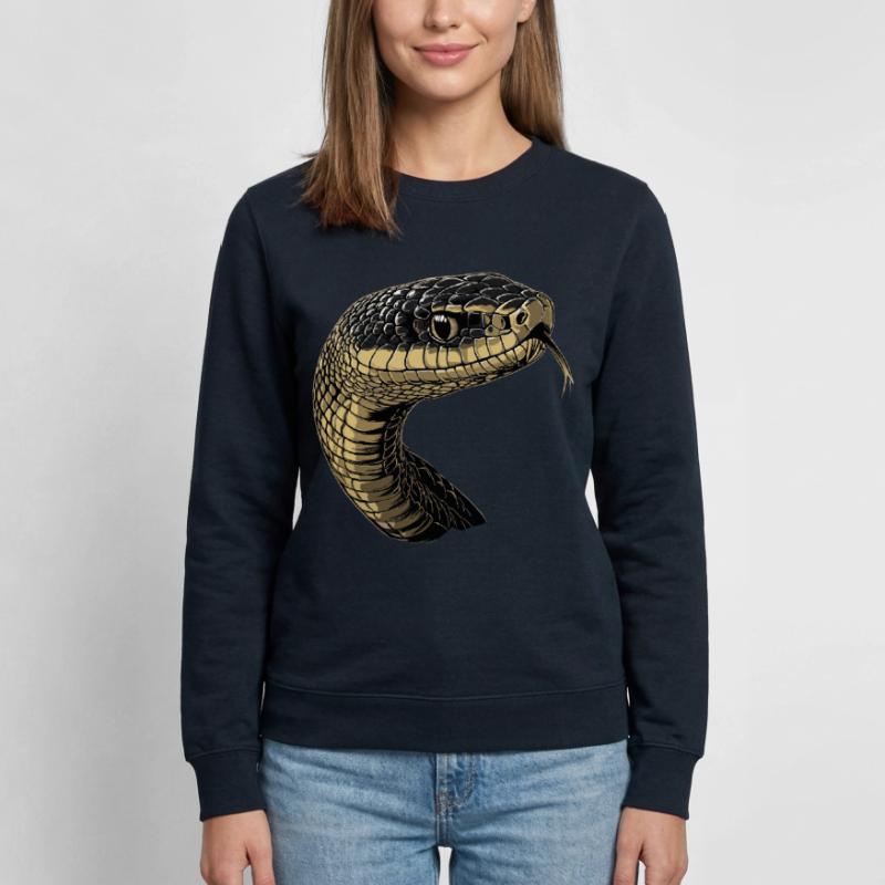 Serpent Python Cobra Mamba Serpent à sonnettes Serpent Sweat Femme
