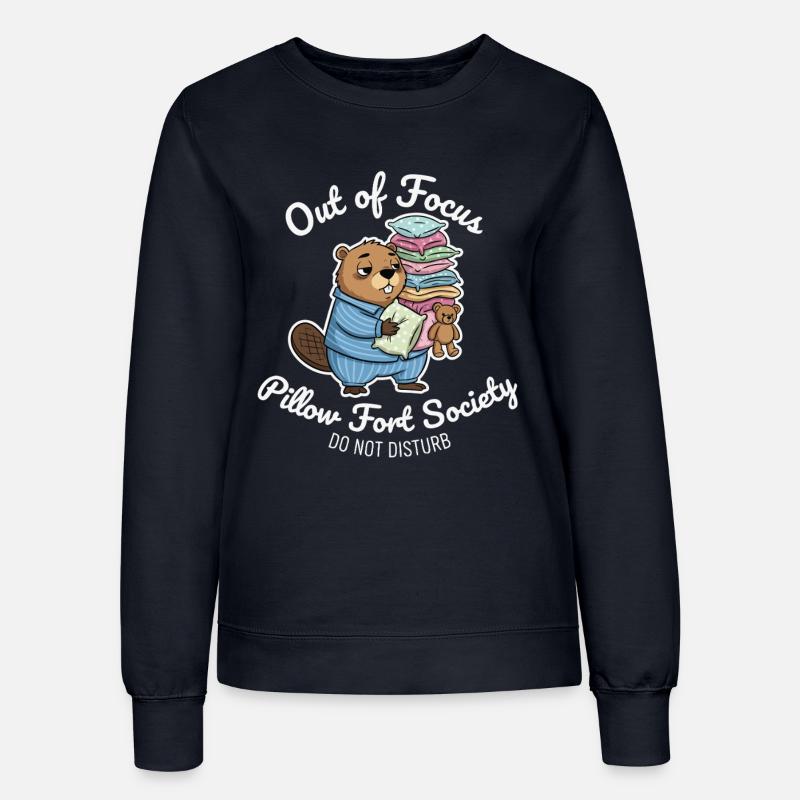 Tired Beaver - Women’s Sweatshirt - french navy
