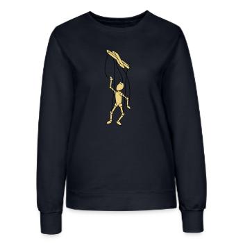 Marionette Puppet - Frauen Sweatshirt - Navy - Vorne - AI Model Female 172 light (172cm)