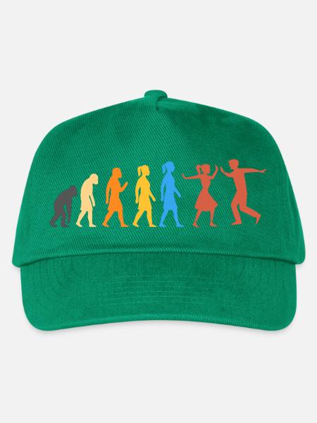 Swing-Tanz - Die höchste Stufe der Evolution (2) - Kinder Basecap - Grün