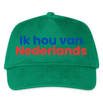 I love Dutch - Kids’ Baseball Cap - green - Front