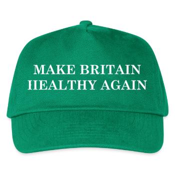 Make Britain Healthy Again - Kids’ Baseball Cap - green - Front