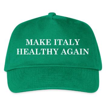 Make Italy Healthy Again - Kids’ Baseball Cap - green - Front