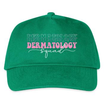 Dermatologieteam – Dermatologe-Dermatologen-Dermatologen-Pflegeteam - Kinder Basecap - Grün - Vorne