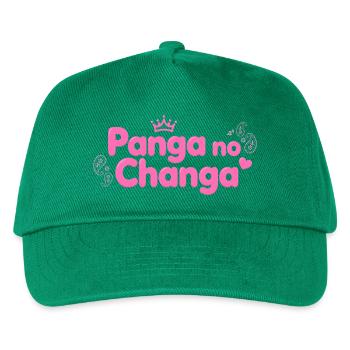 Panga No Changa – Pink Queen Einstellung - Kinder Basecap - Grün - Vorne