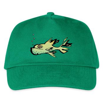 Fish - Kids’ Baseball Cap - green - Front