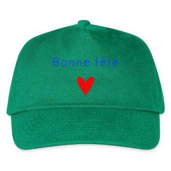 GRANNY. MOTHER'S DAY. HAPPY GRANNY'S DAY. I LOVE YOU - Kids’ Baseball Cap - green - Front