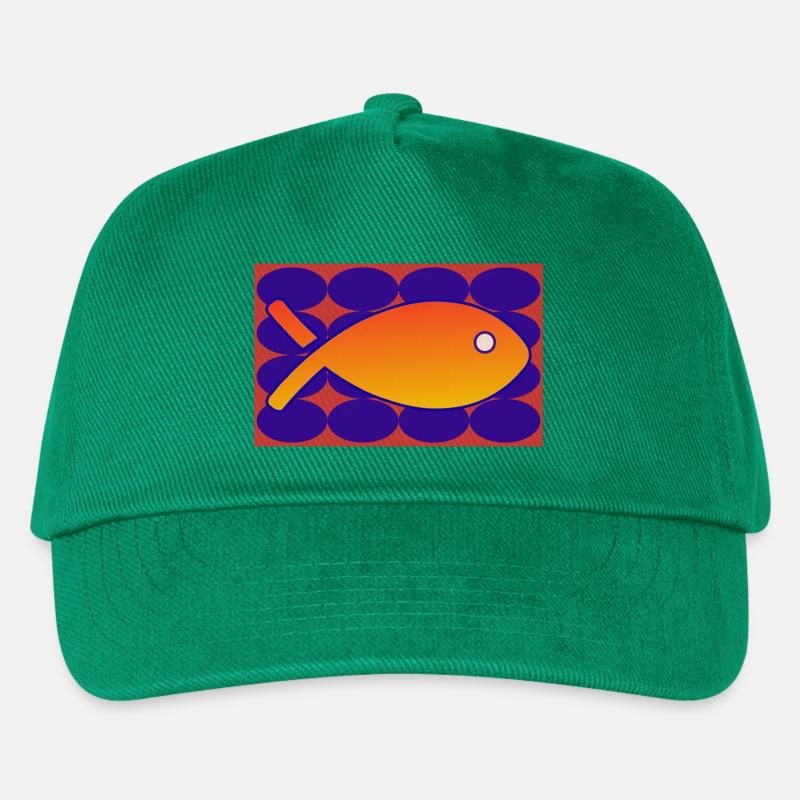 POISSON - Casquette de baseball Enfant - vert