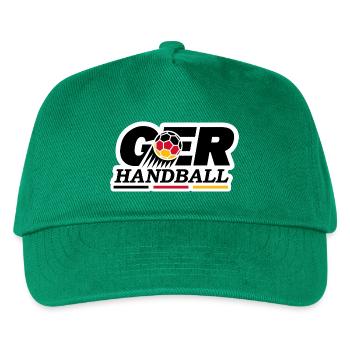 GERMANY HANDBALL PASSION - Kinder Basecap - Grün - Vorne