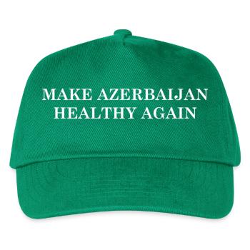 Make Azerbaijan Healthy Again - Kids’ Baseball Cap - green - Front