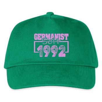 German studies scholar 1992 - Kids’ Baseball Cap - green - Front
