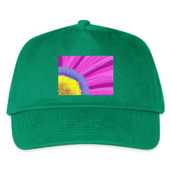 Fleur - Casquette de baseball Enfant - vert - Devant