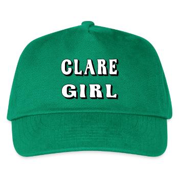 Clare Girl – County Clare Design - Kinder Basecap - Grün - Vorne