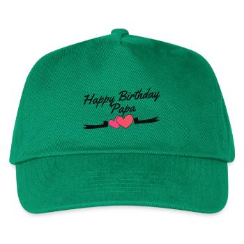 Happy Birthday Dad Favorite Man Birthday - Kids’ Baseball Cap - green - Front