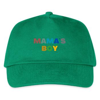 Mama's Boy - Kids’ Baseball Cap - green - Front