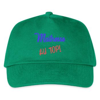 GELIEBTE. VIELEN DANK. DANKE HERRIN - Kinder Basecap - Grün - Vorne