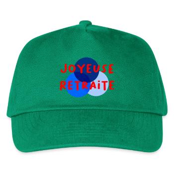 RUHESTAND. RUHESTAND. PENSIONIERT. RUHESTAND - Kinder Basecap - Grün - Vorne