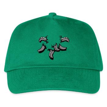 Tentacle Octopus Monster Torn Up Shirt Alien - Kids’ Baseball Cap - green - Front
