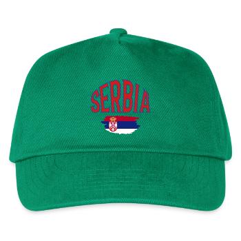 Serbia - Kids’ Baseball Cap - green - Front