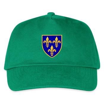 fleurs de lys - Casquette de baseball Enfant - vert - Devant