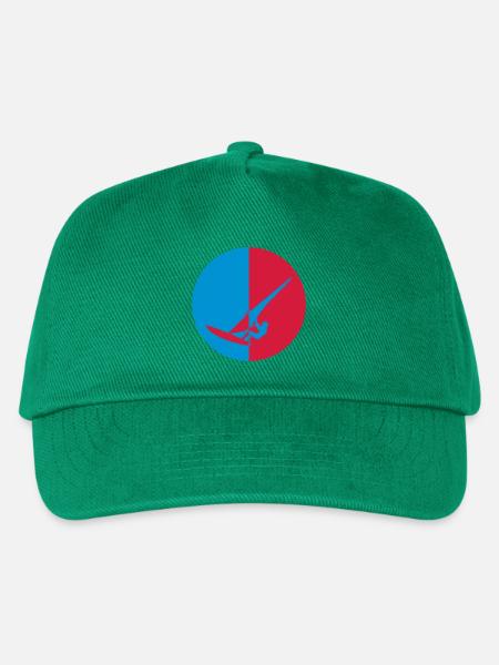 Windsurfen / Windsurfer / Windsurf / Windsurfing - Kinder Basecap - Grün