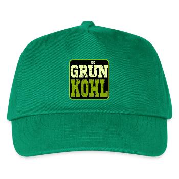 GRÜNKOHL - WINTERGEMÜSE - KOHLGERICHTE - KOHL - Kinder Basecap - Grün - Vorne