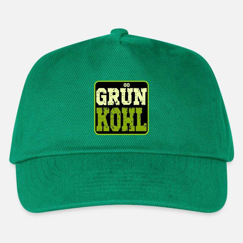 GRÜNKOHL - WINTERGEMÜSE - KOHLGERICHTE - KOHL - Kinder Basecap - Grün