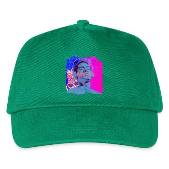 Music Pop Art - Kids’ Baseball Cap - green - Front