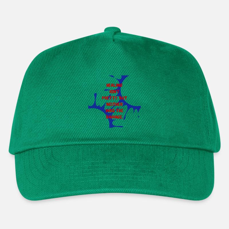 Heilsames Design - Kinder Basecap - Grün