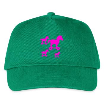 Chevaux - Casquette de baseball Enfant - vert - Devant