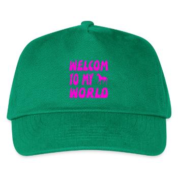 horses - Kids’ Baseball Cap - green - Front