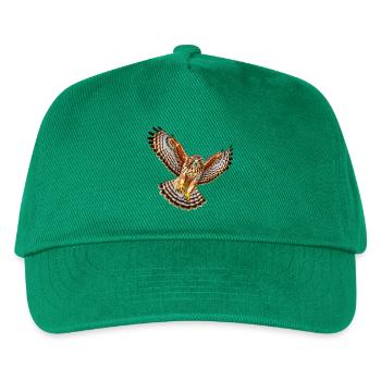 Bussard - Kinder Basecap - Grün - Vorne