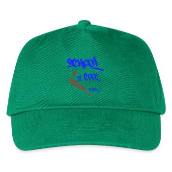 School is cool, enrollment - Kids’ Baseball Cap - green - Front
