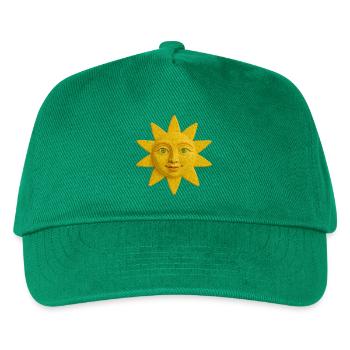 Yellow Sun - Kids’ Baseball Cap - green - Front