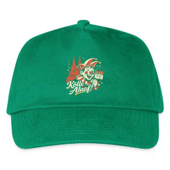 Costume de carnaval de Kölle Alaaf Cadeau mignon mignon - Casquette de baseball Enfant - vert - Devant